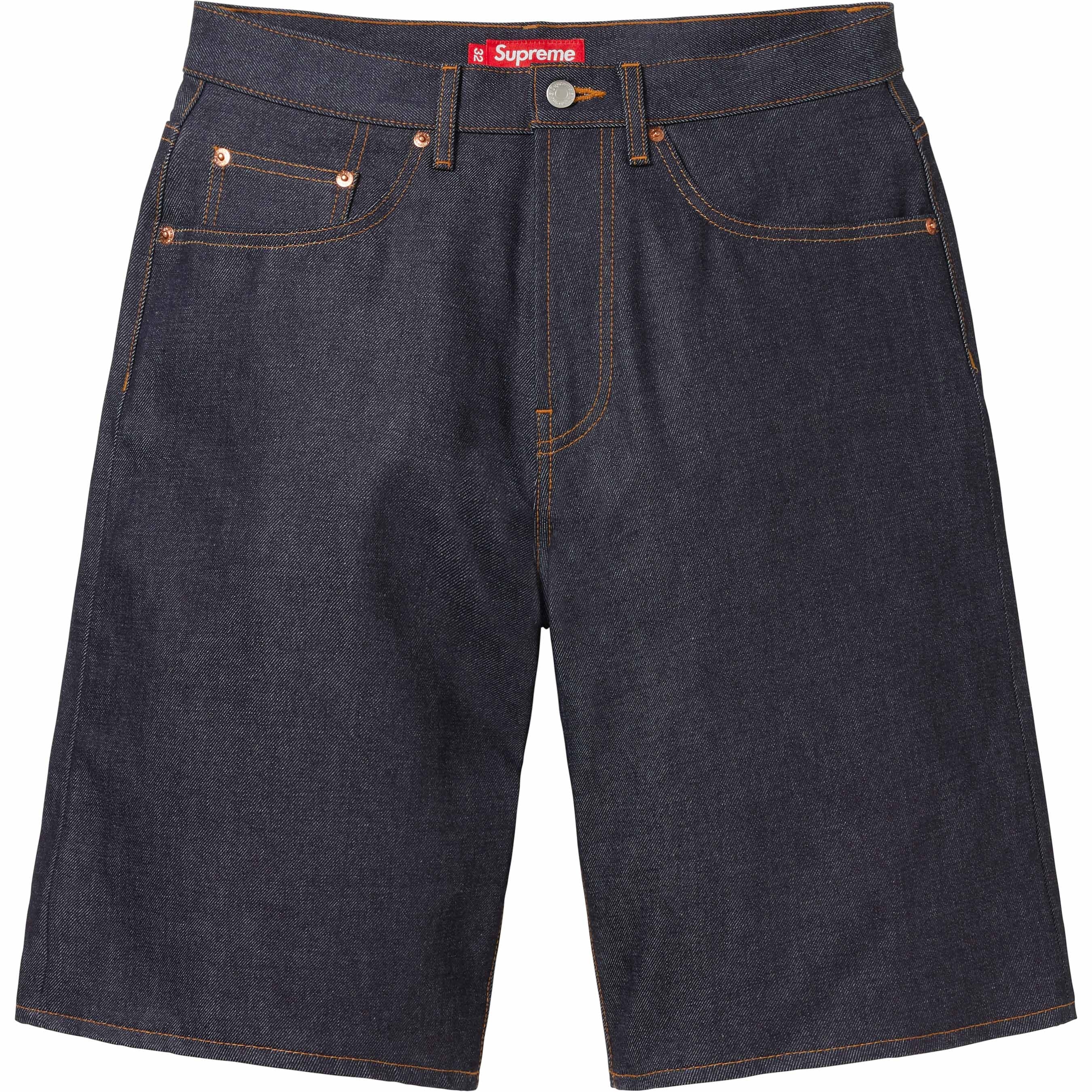 Rigid Baggy Selvedge Denim Short view 3